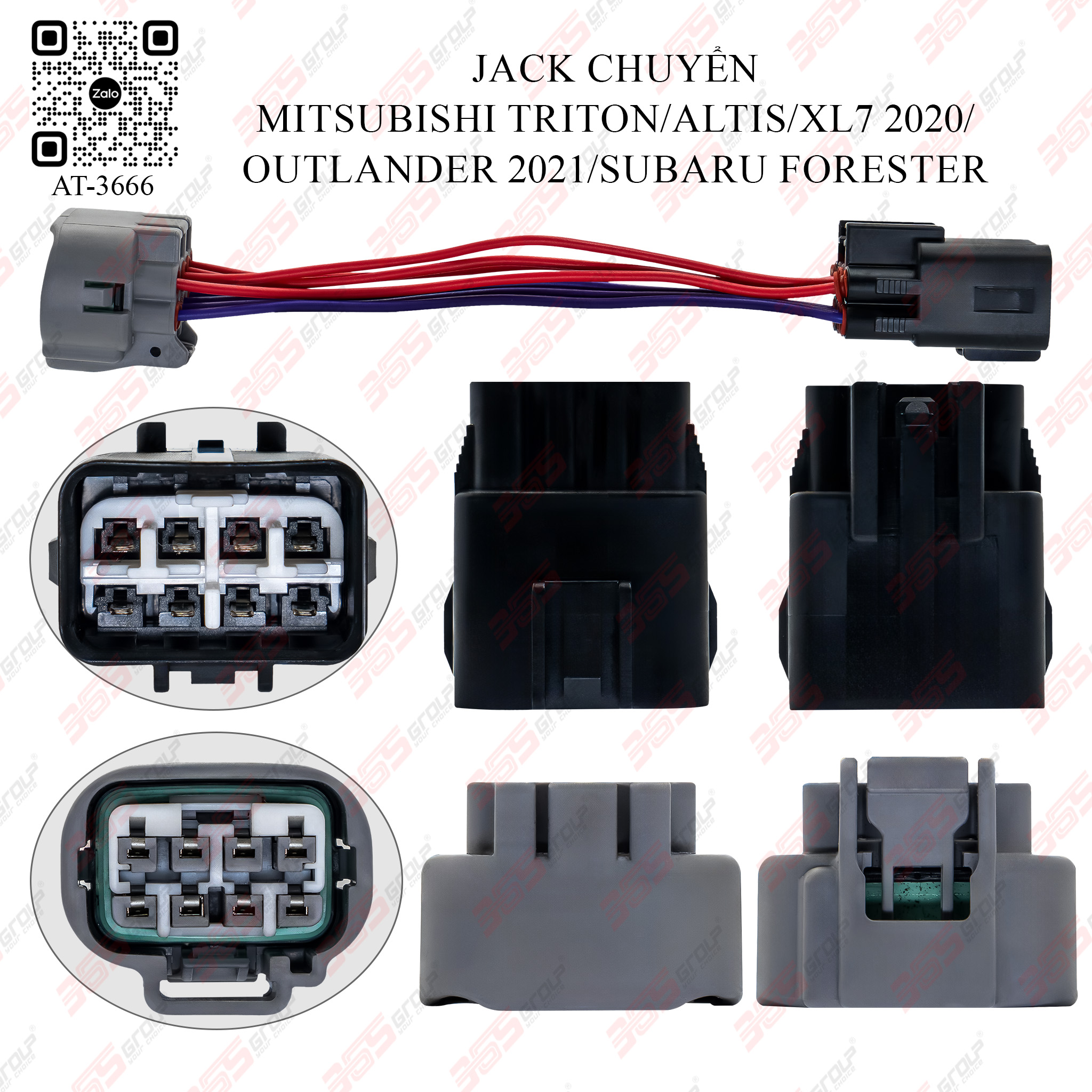 JACK CHUYỂN MITSUBISHI TRITON/ALTIS/XL7 2020/OUTLANDER 2021/SUBARU FORESTER